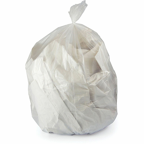 Heritage Eco Blend Max Can Liners 55 gal Capacity - 41" Width x 53" Depth x 1.50 mil (38 Micron) Thickness - Clear - Linear Low-Density Polyethylene (LLDPE), Resin - Can - Recycled - 1 Carton (L8253ACER1)