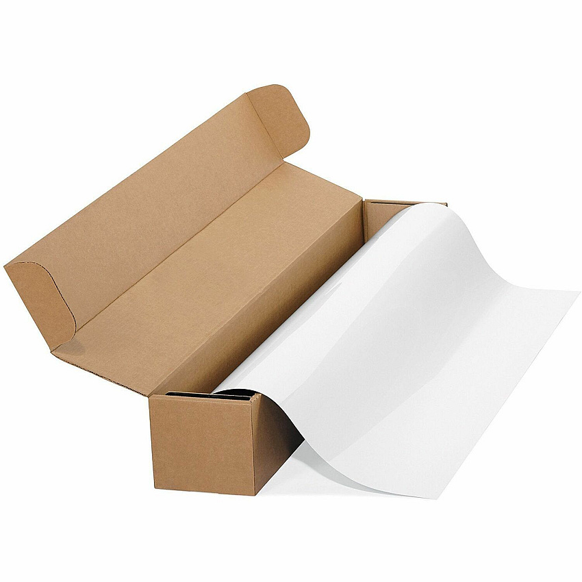 Post-it&reg; Easy Erase Whiteboard Surface, White, 50' x 4' White Plastic Surface - 1 Each (EE50X4)
