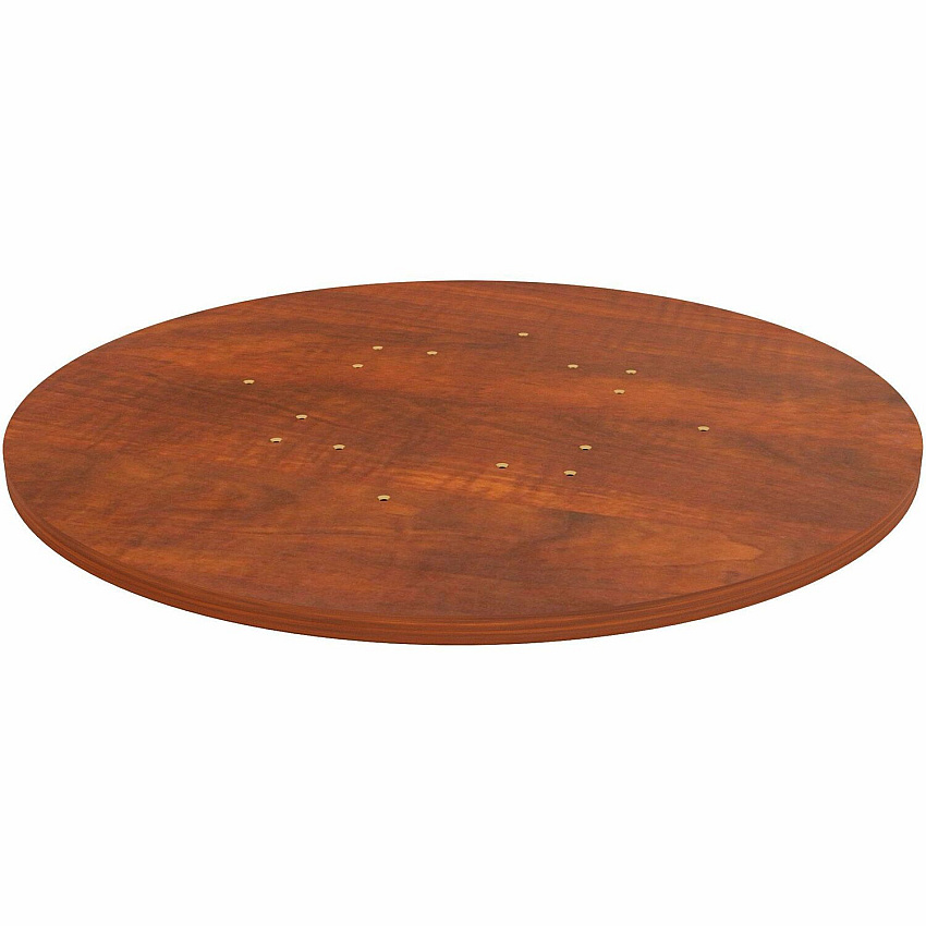 Lorell Hospitality/Conference Tabletop Round - x 1" Thickness x 36" Diameter - Band Edge - Cherry Table Top - For Reception Area, Conference Table, Breakroom, Lobby, Meeting, Office - 1 Each (LLR87323)