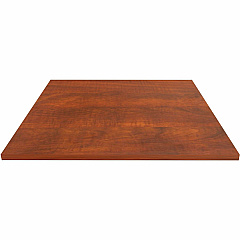Lorell Hospitality/Conference Tabletop Square - 36" Width x 1" Thickness x 36" Length - Band Edge - Cherry Table Top - For Reception Area, Conference Table, Breakroom, Lobby, Meeting, Office - 1 Each (LLR87324)