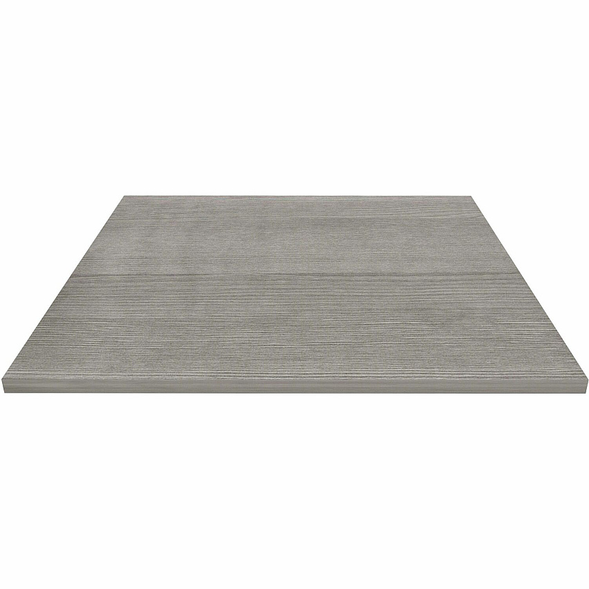 Lorell Hospitality/Conference Tabletop Square - 36" Width x 1" Thickness x 36" Length - Band Edge - Weathered Charcoal Table Top - Sturdy - For Reception Area, Conference Table, Breakroom, Lobby, Meeting, Office - 1 Each (LLR69601)