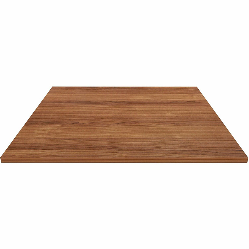 Lorell Hospitality/Conference Tabletop Square - 42" Width x 1" Thickness x 42" Length - Band Edge - Walnut Table Top - For Reception Area, Conference Table, Breakroom, Lobby, Meeting, Office - 1 Each (LLR69962)