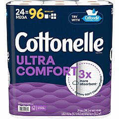 Kimberly-Clark Professional Ultra Comfort Toilet Paper 2 Ply - White - Paper, Fiber - 24 / Pack (55464)