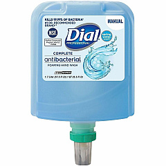 Dial 1700 Universal Dispenser Refills Spring Water Scent - 1.80 quart - Bacteria Remover - Hand, Skin - Moisturizing - Antibacterial - Blue - Non-drying - 3 / Carton (19693CT) Dial 1700 Universal Dispenser Refills Spring Water Scent - 1.80 quart - Bacteria Remover - Hand, Skin - Moisturizing - Antibacterial - Blue - Non-drying - 3 / Carton (19693CT)
