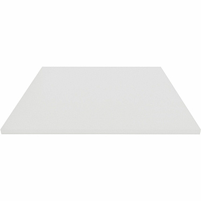 Lorell Hospitality/Conference Tabletop Square - 36" Width x 1" Thickness x 36" Length - Band Edge - White Table Top - Sturdy - For Reception Area, Conference Table, Breakroom, Lobby, Meeting, Office - 1 Each (LLR99878)
