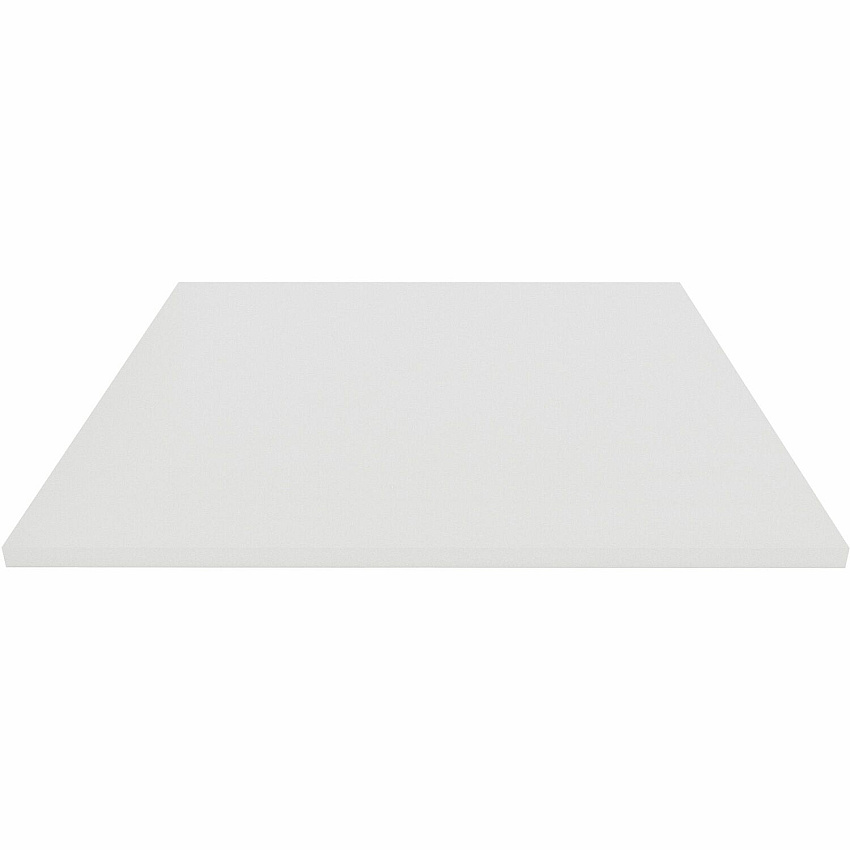 Lorell Hospitality/Conference Tabletop Square - 36" Width x 1" Thickness x 36" Length - Band Edge - White Table Top - Sturdy - For Reception Area, Conference Table, Breakroom, Lobby, Meeting, Office - 1 Each (LLR99878)