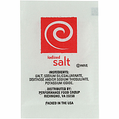 Sugar Foods Salt Packets 0.02 oz - 1000/Bag - 3 / Carton (09295)
