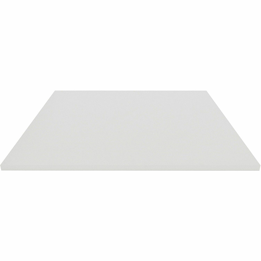 Lorell Hospitality/Conference Tabletop Square - 42" Width x 1" Thickness x 42" Length - Band Edge - White Table Top - For Reception Area, Conference Table, Breakroom, Lobby, Meeting, Office - 1 Each (LLR99879)