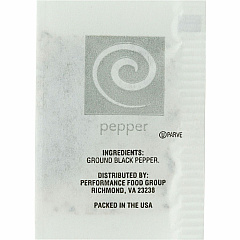 Sugar Foods Pepper Packets 0 oz - 1000/Bag - 3 / Carton (09288)