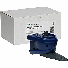 FranklinCovey Georgia-Pacific Manual Industrial Soap Dispenser Manual - Hygienic, Durable, Site Window - Blue - 1 Each (54011)