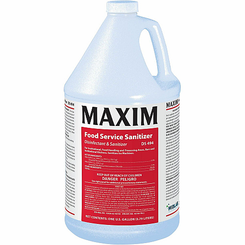 Midlab Surface Sanitizer For Multi Surface - Liquid - Disinfectant - White - 4 / Carton (04940041)