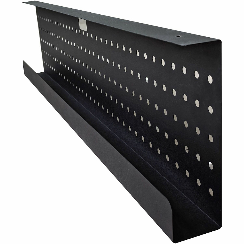 Lorell Invent Training Table Components 42" Width x 3" Depth x 10" Height x 39.37 mil Thickness - Durable - Steel - Black - 1 Each (LLR60811)