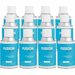 Fresh Products Fusion 3000 Metered Aerosols 6000 ft? - Cotton Blossom - 30 Day - Odor Neutralizer, VOC Compliant - 12 / Carton (MAIRCB)