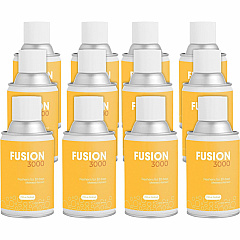 Fresh Products Fusion 3000 Metered Aerosols 6000 ft? - Citrus Sorbet - 30 Day - Odor Neutralizer, VOC Compliant - 12 / Carton (MAIRCT)