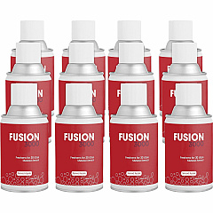 Fresh Products Fusion 3000 Metered Aerosols 6000 ft? - Spiced Apple - 30 Day - Odor Neutralizer, VOC Compliant - 12 / Carton (MAIRSA)