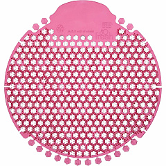Fresh Products Wave 360 Urinal Screens Lasts upto 60 Days - Splash Reducer, Odor Control - 5 / Box - Red (W36030SA)
