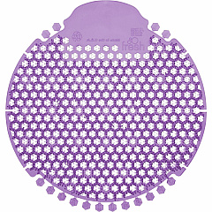 Fresh Products Wave 360 Urinal Screens Lasts upto 60 Days - Splash Reducer, Odor Control - 5 / Box - Purple (W36030LAV)