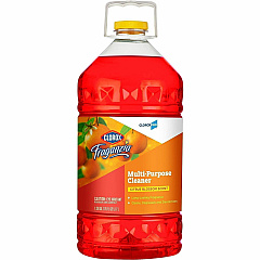CloroxPro Fraganzia Multi-Purpose Cleaner For Multipurpose, Multi Surface - Liquid - 175 fl oz (5.5 quart) - Citrus Blossom Scent - pH Neutral, Bleach-free, Long Lasting - Orange Bottle - 1 Each (60615) CloroxPro Fraganzia Multi-Purpose Cleaner For Multipurpose, Multi Surface - Liquid - 175 fl oz (5.5 quart) - Citrus Blossom Scent - pH Neutral, Bleach-free, Long Lasting - Orange Bottle - 1 Each (60615)