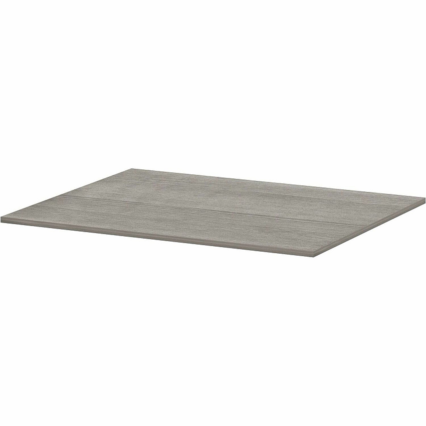 Lorell Essentials Modular Conference Tables 1" Height x 59" Width x 47" Depth - Band Edge - Weathered Charcoal Table Top - Modular, Eco-friendly - For Meeting, Office - 1 Each (LLR16323)