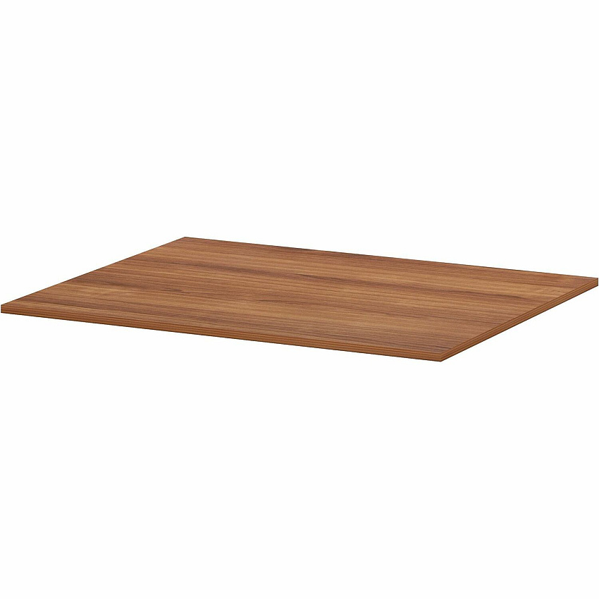 Lorell Essentials Modular Conference Tables 1" Height x 59" Width x 47" Depth - Band Edge - Walnut Table Top - Modular, Eco-friendly - For Meeting, Office - 1 Each (LLR16322)