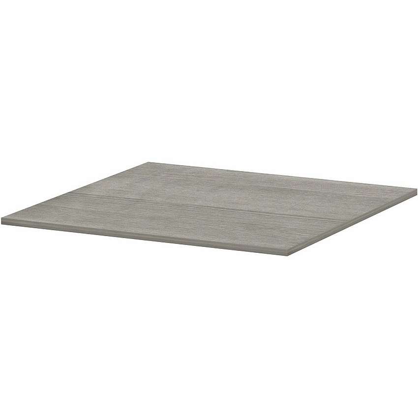 Lorell Essentials Modular Conference Tables 47" Width x 47" Thickness x 1" Length - Band Edge - Weathered Charcoal Table Top - Modular, Eco-friendly - For Meeting, Office - 1 Each (LLR16343)