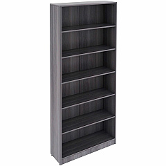 Lorell Laminate Bookcases 36" Width x 12" Depth x 84" Height - 6 x Shelf(ves) - Sturdy, Laminated, Adjustable Shelf, Adjustable Feet, Square Edge - Weathered Charcoal - Medium Density Fiberboard (MDF), Thermofused Laminate (TFL) - Assembly Requ (LLR69665) Lorell Laminate Bookcases 36" Width x 12" Depth x 84" Height - 6 x Shelf(ves) - Sturdy, Laminated, Adjustable Shelf, Adjustable Feet, Square Edge - Weathered Charcoal - Medium Density Fiberboard (MDF), Thermofused Laminate (TFL) - Assembly Requ (LLR69665)