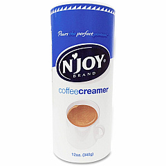 N'Joy Njoy Nondairy Creamer 0.75 lb (12 oz) - 24 / Carton (90780CT) N'Joy Njoy Nondairy Creamer 0.75 lb (12 oz) - 24 / Carton (90780CT)