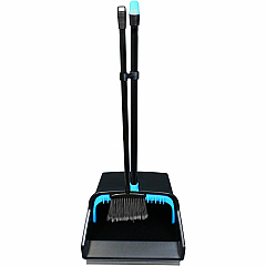 Impact Products Dust Pan Set 41.28" Handle - Black - 1 Set (T001800) Impact Products Dust Pan Set 41.28" Handle - Black - 1 Set (T001800)