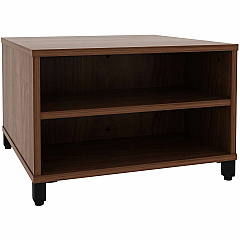 Lorell Reception Table Height Adjustable - 24" Table Top Width x 24" Table Top Depth - 20" Height - Reception, Storage - Walnut, Laminated - Metal - 1 Each (LLR69202) Lorell Reception Table Height Adjustable - 24" Table Top Width x 24" Table Top Depth - 20" Height - Reception, Storage - Walnut, Laminated - Metal - 1 Each (LLR69202)