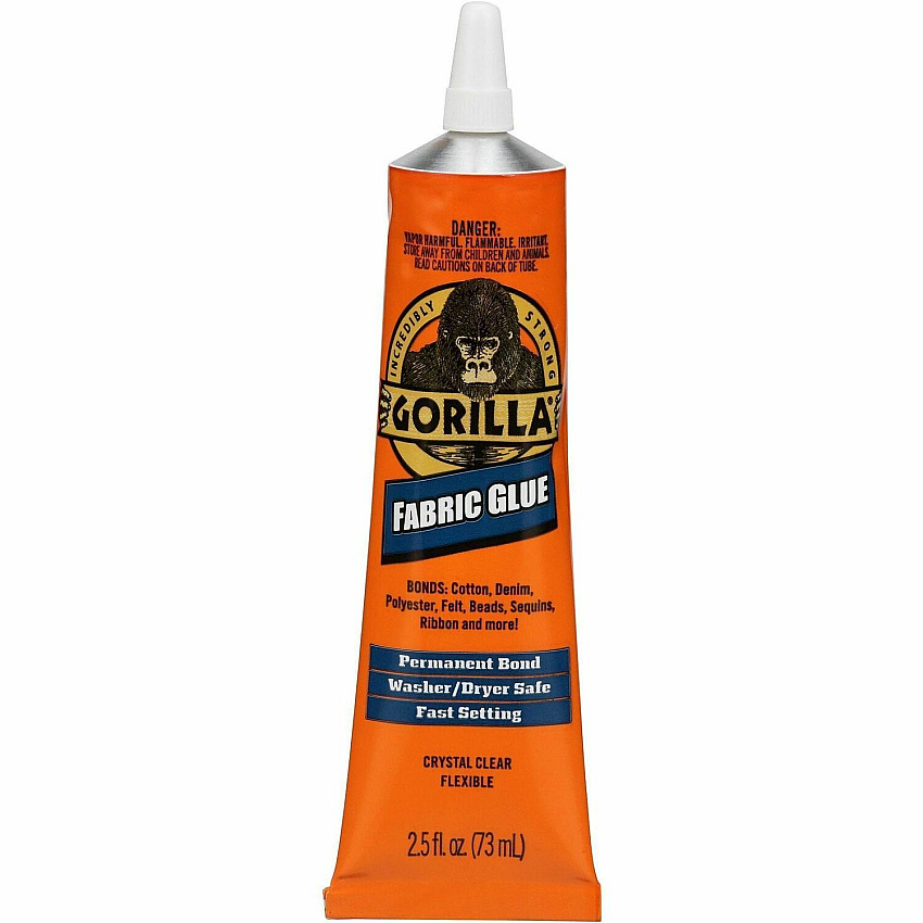 Gorilla Glue Gorilla Fabric Glue 2.50 fl oz - Clear - 1 Each (8025501)