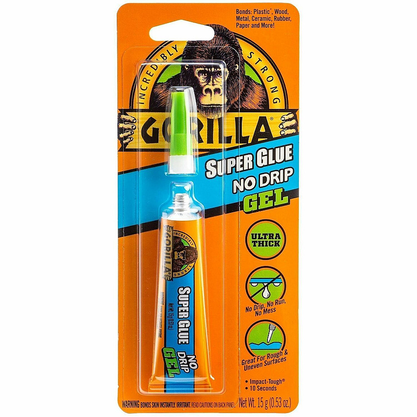 Gorilla Glue Super Glue Gel Clear - 1 Each (109804)