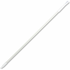 Carlisle 60" Fiberglass Broom Handle 60" Length x 1" Diameter - White - Fiberglass, Polyester, Polypropylene - 1 Each (40225EC02)