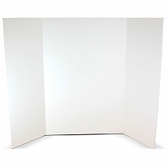 Flipside Products Flipside Foam Project Display Boards 36" Board Height x 48" Board Width - Bright White Foam Surface - Durable, Smooth - 10 / Pack (3004810)