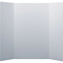 Flipside Products Flipside Project Display Boards 15" Board Height x 20" Board Width - Bright White Corrugated Fiberboard Surface - Durable, Smooth, Single Ply, Sturdy, Lightweight, Corrugated - 24 / Pack (3001224)