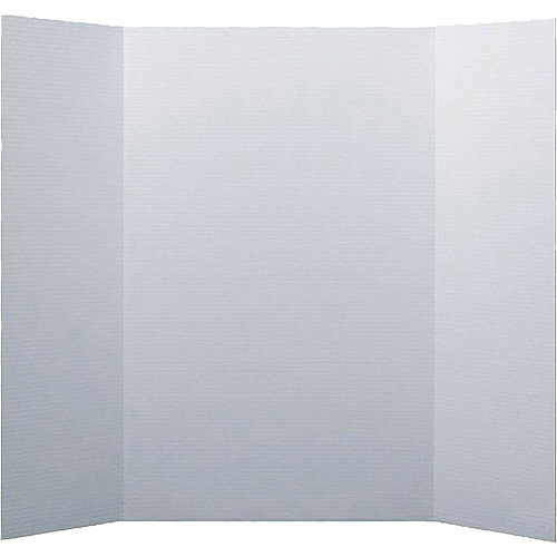 Flipside Products Flipside Project Display Boards 15" Board Height x 20" Board Width - Bright White Corrugated Fiberboard Surface - Durable, Smooth, Single Ply, Sturdy, Lightweight, Corrugated - 24 / Pack (3001224)