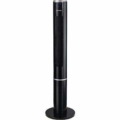 Kenmore Bladeless Tower Fan 3 Speed - Bladeless, Oscillating, Timer, Energy Efficient - Black - 1 Each (KM60018BK)