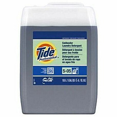 Tide Pro Line Coldwater Laundry Detergent For Multipurpose - Concentrate - Liquid - 640 fl oz (20 quart) - Fresh Scent - 129 Loads - Recommended For: Stain Remover, Calcium Deposit Remover - Benzene-free, BPA-free, Lead-free, Mercury-free, Cadmium (70674)