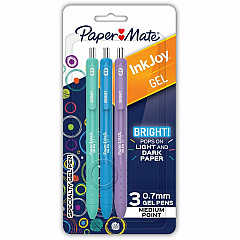 Paper Mate InkJoy Gel Pens 0.7 mm Pen Point - Assorted Ink - Gel-based - 3 / Pack (2209788)
