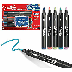 Sharpie Creative Markers Assorted Ink - Water Based - 5 / Pack (2209902) Sharpie Creative Markers Assorted Ink - Water Based - 5 / Pack (2209902)