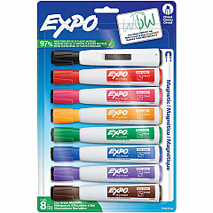 Sharpie Magnetic Dry-erase Marker Erasable - Assorted Ink/ - 8 / Pack (1944741A) Sharpie Magnetic Dry-erase Marker Erasable - Assorted Ink/ - 8 / Pack (1944741A)