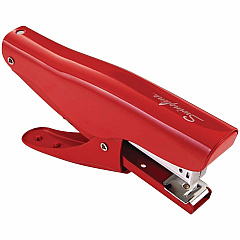 Swingline Retro Plier Stapler Staples Upto 25 Sheet - Holds Upto 210 Staple - Full Strip - Rio Red - Metal - 1 Each (1059)
