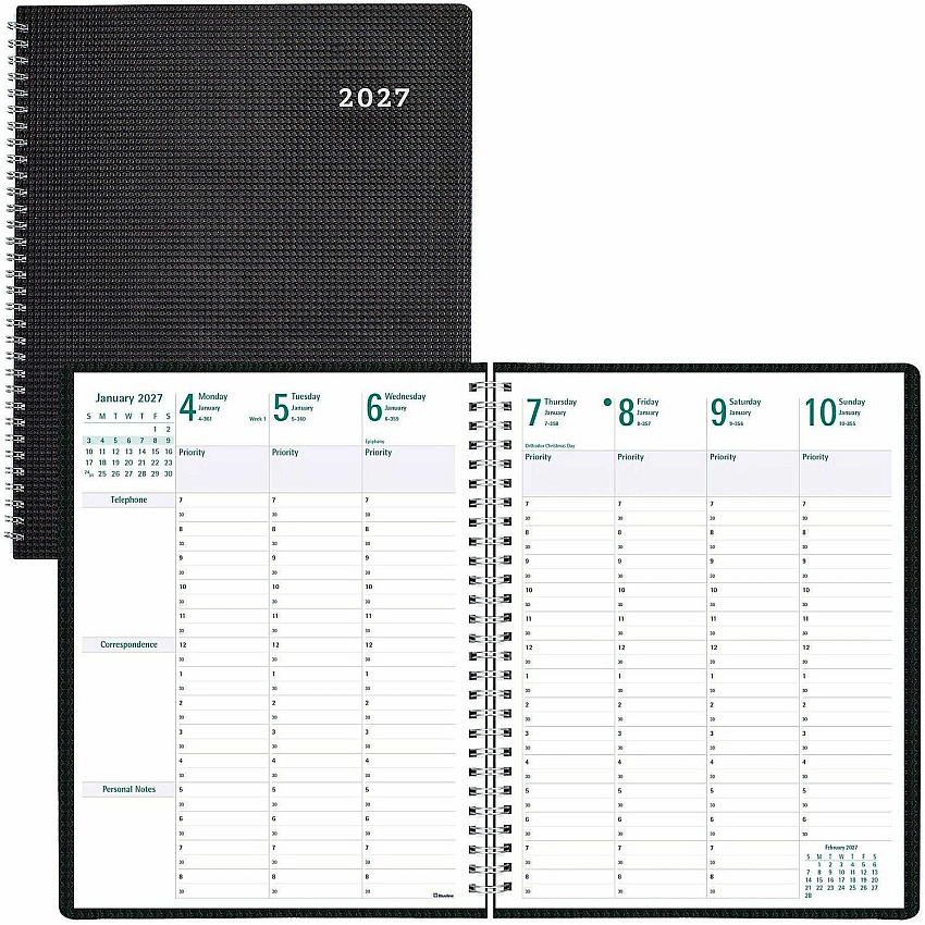 Rediform Timanager DuraFlex Appointment Book (C5930V81T)