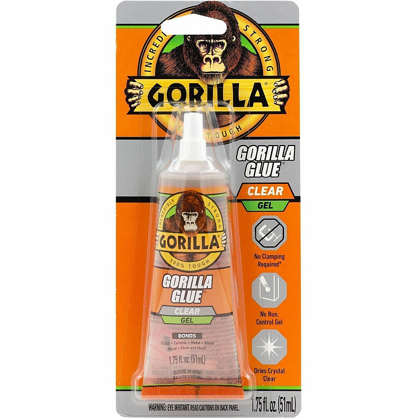 Gorilla Glue Clear Gel 1.75 fl oz - Clear - 1 Each (113455)
