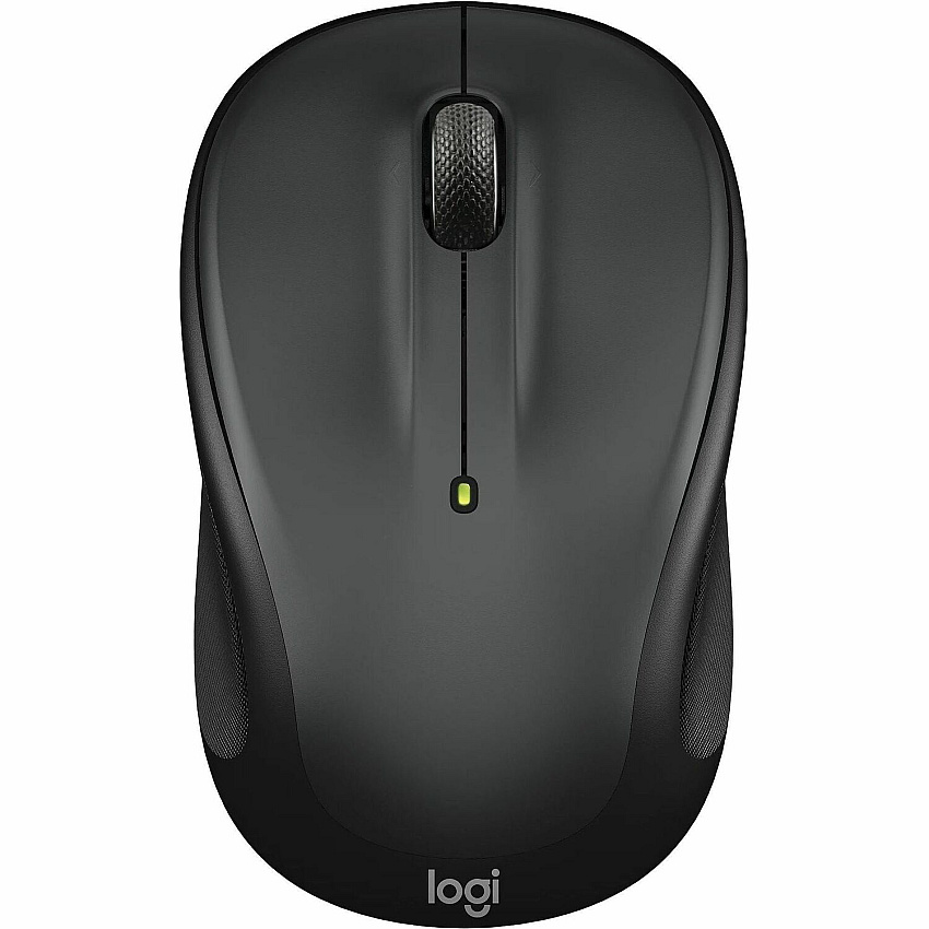 Logitech M325S Wireless Mouse Small Size Mouse - Optical - Wireless - 32.81 ft - Radio Frequency - 2.40 GHz - Black - USB - 1000 dpi - Tilt Wheel - 5 Button(s) - Small Hand/Palm Size - Symmetrical - 1 x AA Battery Supported - 1 Each (910007523)