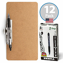 Officemate Landscape Memo/Receipt-Sized Clipboards Storage for Receipt - Wood - 12 / Carton (83158) Officemate Landscape Memo/Receipt-Sized Clipboards Storage for Receipt - Wood - 12 / Carton (83158)