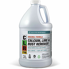 CLR Pro Calcium, Lime and Rust Remover For Multipurpose - Spray - 128 fl oz (4 quart) - Phosphate-free - Green - 1 Bottle (FMCLR1284P)