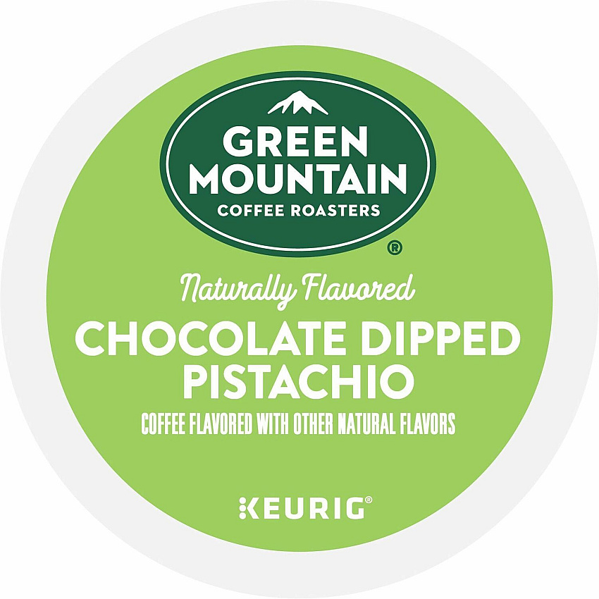 Green Mountain Coffee Roasters&reg; K-Cup Chocolate Dipped Pistachio Coffee Compatible with Keurig Brewer - Medium - Per Box - 24 K-Cup - K-Cup - Chocolate Dipped Pistachio - Kosher - 4 / Carton (0158CT)