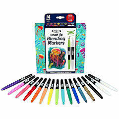 Crayola Blending Markers Multi Ink - Water Based - 16 / Pack (586754)