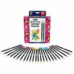 Crayola Blend & Shade Colored Pencils Multi Lead - 24 / Pack (682126)