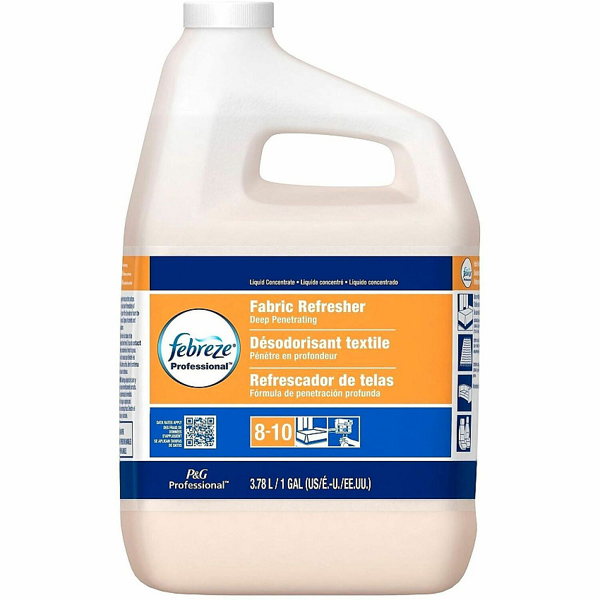 Febreze Pro. Fabric Refresher Liquid - 128 fl oz (4 quart) - Fresh - 2 / Carton (38015)